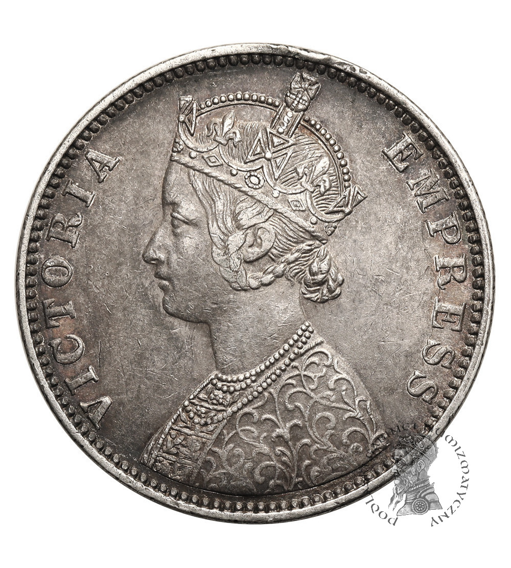 Indie Brytyjskie, Wiktoria (1837-1901). 1 rupia 1901 B, Bombaj