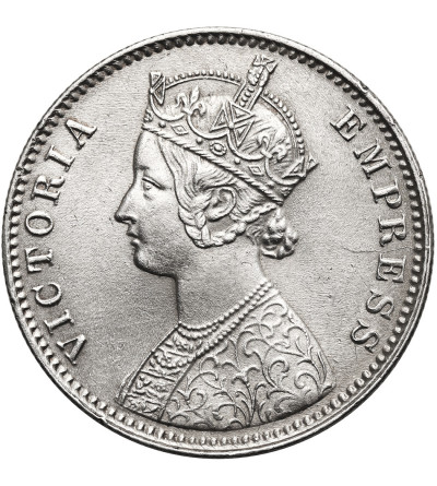 India - British, Victoria (1837–1901). 1 Rupee 1901 (c), Calcutta