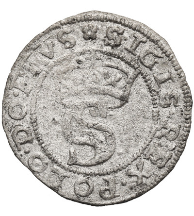 Polska. Zygmunt I Stary 1506-1548. Szeląg 1528, mennica Toruń - PRVS / PRVSSIE (pierwszy typ i rocznik)