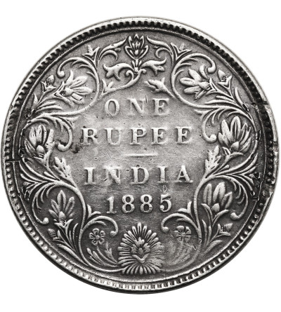 Indie Brytyjskie, Wiktoria (1837 - 1901). 1 rupia 1885 B, Bombaj