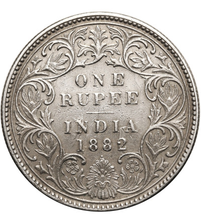 Indie Brytyjskie, Wiktoria (1837 - 1901). 1 rupia 1882 (c), Kalkuta