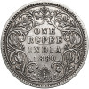 Indie Brytyjskie, Wiktoria (1837 - 1901). 1 rupia 1880 (c), Kalkuta