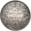 Indie Brytyjskie, Wiktoria (1837 - 1901). 1 rupia 1875 (c), Kalkuta