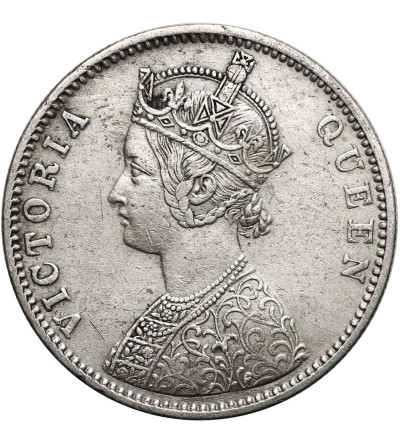 India - British, Victoria (1837 - 1901). 1 Rupee 1875 (c), Calcutta