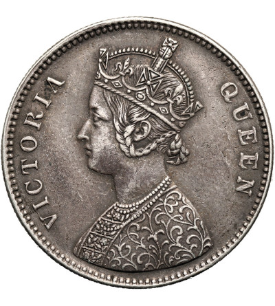 Indie Brytyjskie, Wiktoria (1837 - 1901). 1 rupia 1862 (c), Kalkuta