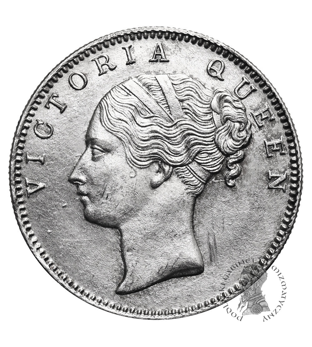 India - British, Victoria (1837 - 1901). 1 Rupee 1840