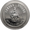 Kanada, Elżbieta II (1952-2022). 1 dolar 1975, 100-lecie miasta Calgary, Kolekcja: "Srebrne dolary kanadyjskie"