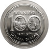 Kanada, Elżbieta II (1952-2022). 1 dolar 1974, 100-lecie miasta Winnipeg, Kolekcja: "Srebrne dolary kanadyjskie"