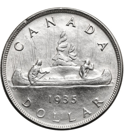 Canada, George V (1910-1936). 1 Dollar 1935, 25th Anniversary of the Reign of King George V
