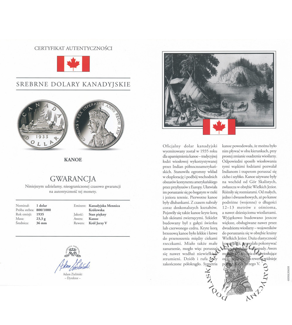 Canada, George V (1910-1936). 1 Dollar 1935, 25th Anniversary of the Reign of King George V