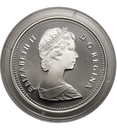 Kanada, Elżbieta II (1952-2022). 1 dolar 1983, Światowe Igrzyska Uniwersyteckie 1983, Edmonton - Proof