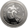Kanada, Elżbieta II (1952-2022). 1 dolar 1983, Światowe Igrzyska Uniwersyteckie 1983, Edmonton - Proof