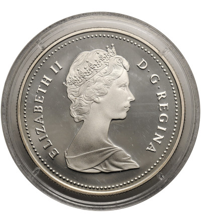 Kanada, Elżbieta II (1952-2022). 1 dolar 1987, 400 rocznica odkrycia Cieśniny Davisa, Kolekcja: "Srebrne dolary kanadyjskie"