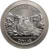 Kanada, Elżbieta II (1952-2022). 1 dolar 1989, Rzeka Mackenzie, Kolekcja: "Srebrne dolary kanadyjskie"