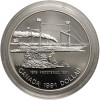 Kanada, Elżbieta II (1952-2022). 1 dolar 1991, 175 rocznica powstania S.S. Frontenac, Kolekcja: "Srebrne dolary kanadyjskie" - Proof