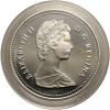 Kanada, Elżbieta II (1952-2022). 1 dolar 1988, 250 rocznica powstania Huty Żelaza w Saint-Maurice w Quebec - Proof