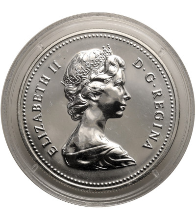 Kanada, Elżbieta II (1952-2022). 1 dolar 1979, 300 rocznica wyprawy żaglowca Le Griffon, Kolekcja: "Srebrne dolary kanadyjskie"