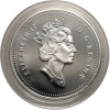 Kanada, Elżbieta II (1952-2022). 1 dolar 1993, 100 rocznica Pucharu Stanleya, Kolekcja: "Srebrne dolary kanadyjskie" - Proof