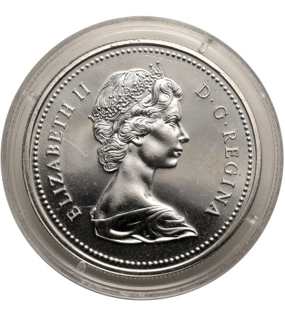 Canada, British Columbia. 1 Dollar 1973, 100th Anniversary of the Royal Canadian Mounted Police
