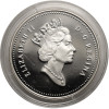 Kanada, Elżbieta II (1952-2022). 1 dolar 1990, 300 rocznica wypraw Henry`ego Kelseya, Kolekcja: "Srebrne dolary kanadyjskie" - Proof