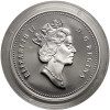 Kanada, Elżbieta II (1952-2022). 1 dolar 1997, 25 rocznica zwycięstwa Kanady nad ZSRR, Hokej na Lodzie - Proof