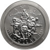 Kanada, Elżbieta II (1952-2022). 1 dolar 1994, 25 rocznica ostatniego patrolu RCMP - Proof