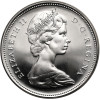 Kanada, Elżbieta II (1952-2022). 1 dolar 1967, 100 Lecie Konfederacji