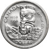 Canada, British Columbia, Elizabeth II (1952–2022).. 1 Dollar 1958, 100th Anniversary of British Columbia