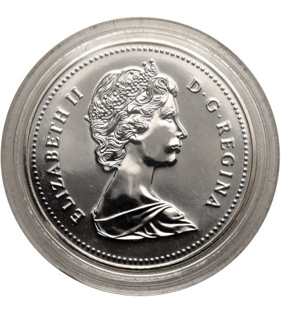 Kanada, Elżbieta II (1952-2022). 1 dolar 1986, Stulecie Vancouver, Kolekcja: "Srebrne dolary kanadyjskie"