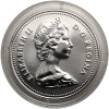 Kanada, Elżbieta II (1952-2022). 1 dolar 1980, 100 rocznica powstania Terytoriów Arktycznych