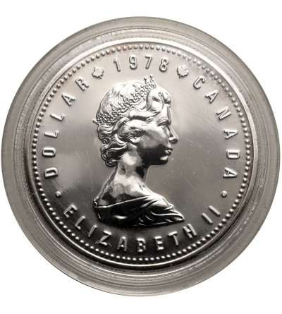 Canada, Elizabeth II (1952-2022). 1 Dollar 1978, 1978 Commonwealth Games, Edmonton