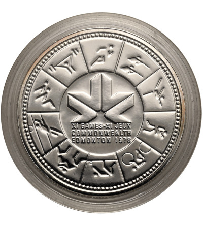Kanada, Elżbieta II (1952-2022). 1 dolar 1978, Igrzyska Wspólnoty Narodów 1978, Edmonton