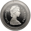 Kanada, Elżbieta II (1952-2022). 1 dolar 1982, Bizon, 100-lecie miasta Regina, Kolekcja: "Srebrne dolary kanadyjskie" - Proof