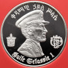Etiopia. 5 dolarów 1972, 80 urodziny Haile Selassie I - Proof