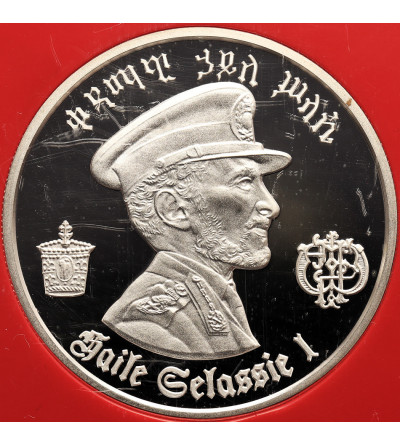 Etiopia. 5 dolarów 1972, 80 urodziny Haile Selassie I - Proof