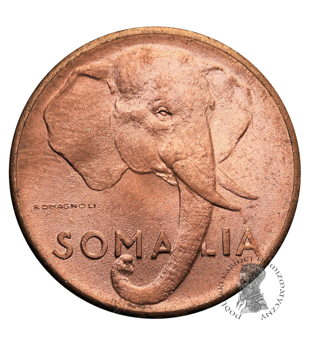 Somalia (Italian Administration). 5 Centesimi, AH 1369 / 1950 AD