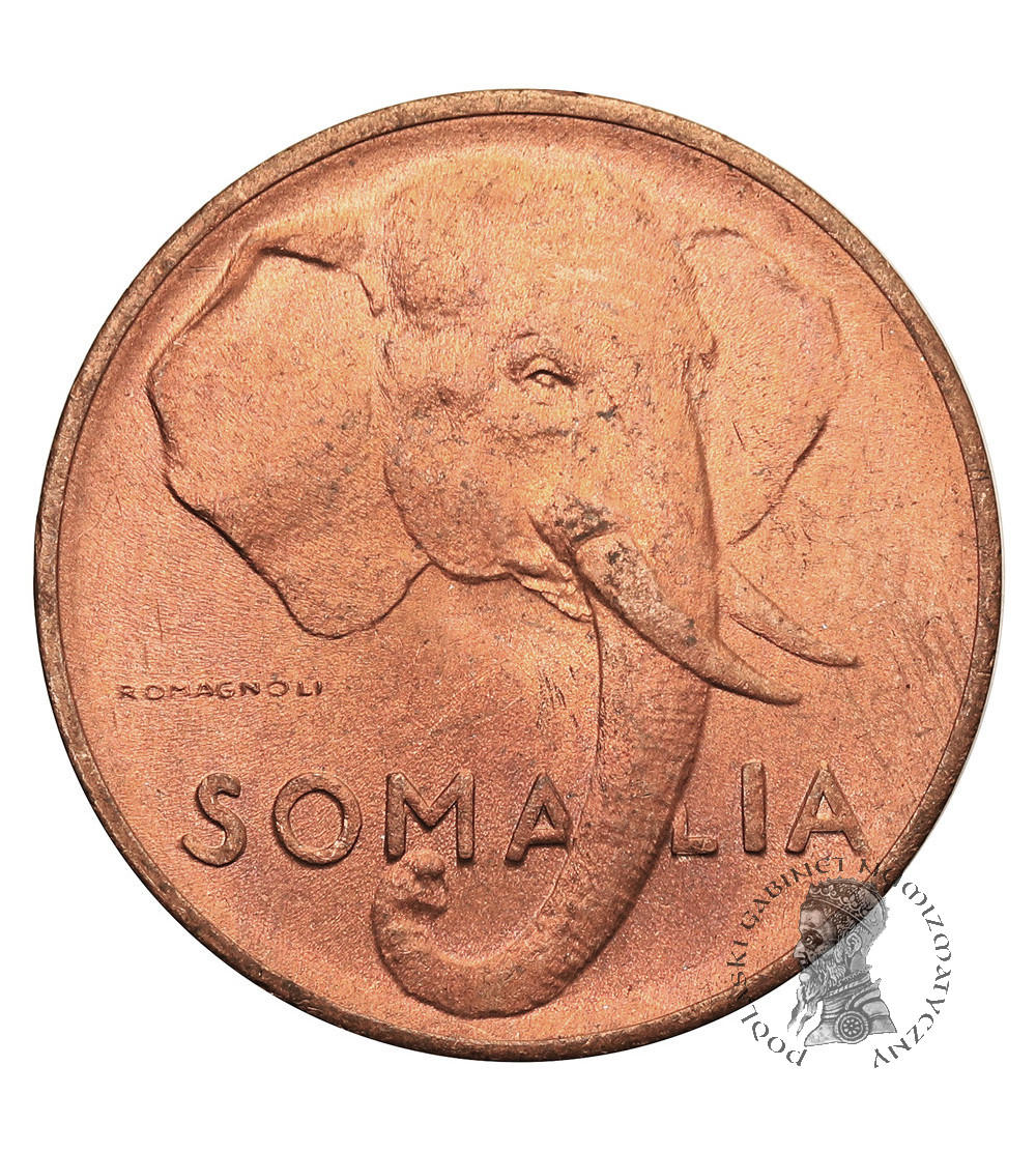 Somalia (Italian Administration). 5 Centesimi, AH 1369 / 1950 AD