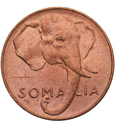 Somalia (Italian Administration). 1 Centesimo 1950, AH 1369 / 1950 AD