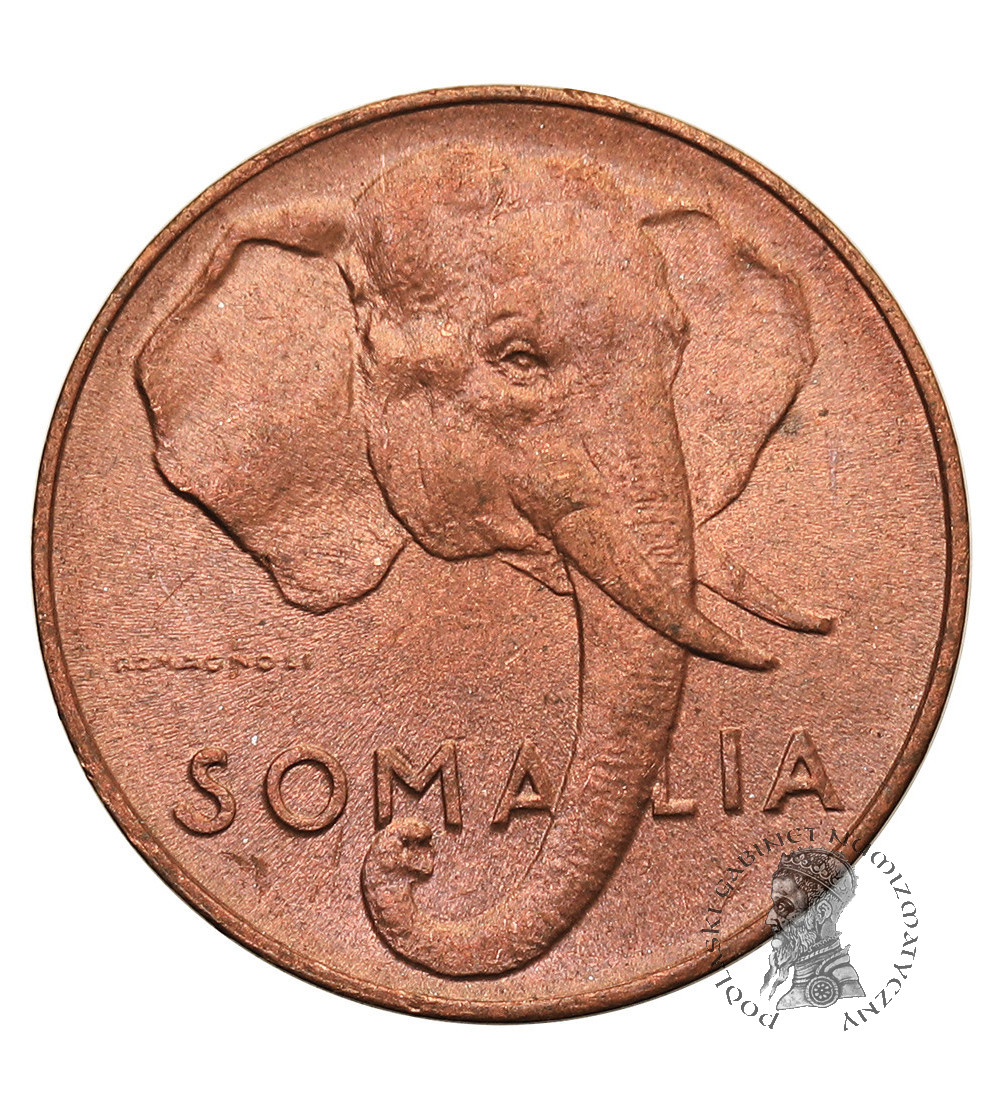 Somalia (Italian Administration). 1 Centesimo 1950, AH 1369 / 1950 AD