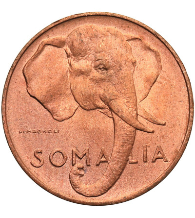 Somalia (Italian Administration). 1 Centesimo 1950, AH 1369 / 1950 AD