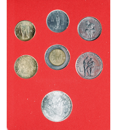 Vatican City, John Paul II 1979-2005. Official Annual Coin Set, 1982, AN IV - 7 pcs.