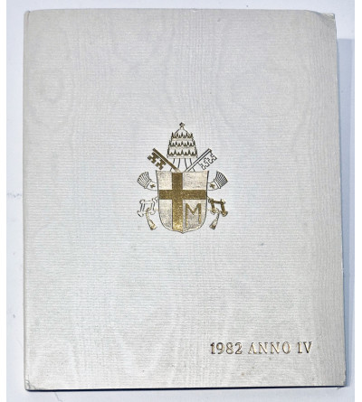 Watykan, Jan Paweł II 1979-2005. Oficjalny zestaw rocznikowy, 1982, AN IV - 7 sztuk