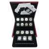 " Fabulous 15 Silver Collection" 2014, 15 sztuk, Oz .999 (14 x 1 Oz .999 + 1 moneta 20 g. .999) - 455,5 gram czystego srebra