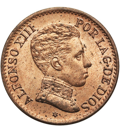 Hiszpania, Alfonso XIII (1886-1931). 1 Centimo 1906 (6), SL-V
