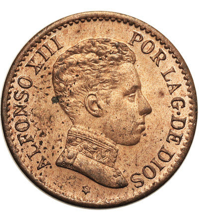 Spain, Alfonso XIII (1886 - 1931). 1 Centimo 1906 (6), SL-V