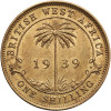 British West Africa, George VI (1936 - 1952). 1 Shilling 1939