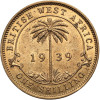 British West Africa, George VI (1936 - 1952). 1 Shilling 1939