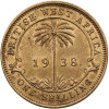 British West Africa, George VI (1936 - 1952). 1 Shilling 1938