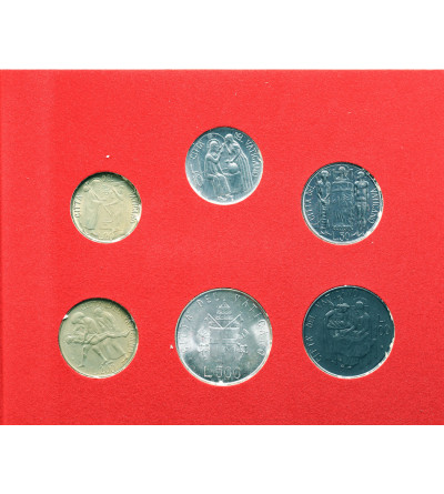 Vatican. Official Annual Coin Set, 1981 AN III (third year of the pontificate), John Paul II 1978 - 2005