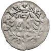 Poland. Ladislaus Jagiello, 1386-1434. Half Grosz no date, type 4, (c. 1399-1402), Krakow Mint - letter AS under the crown